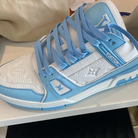 LV Trainer Sneaker Sky Blue - Picture 14 of 14